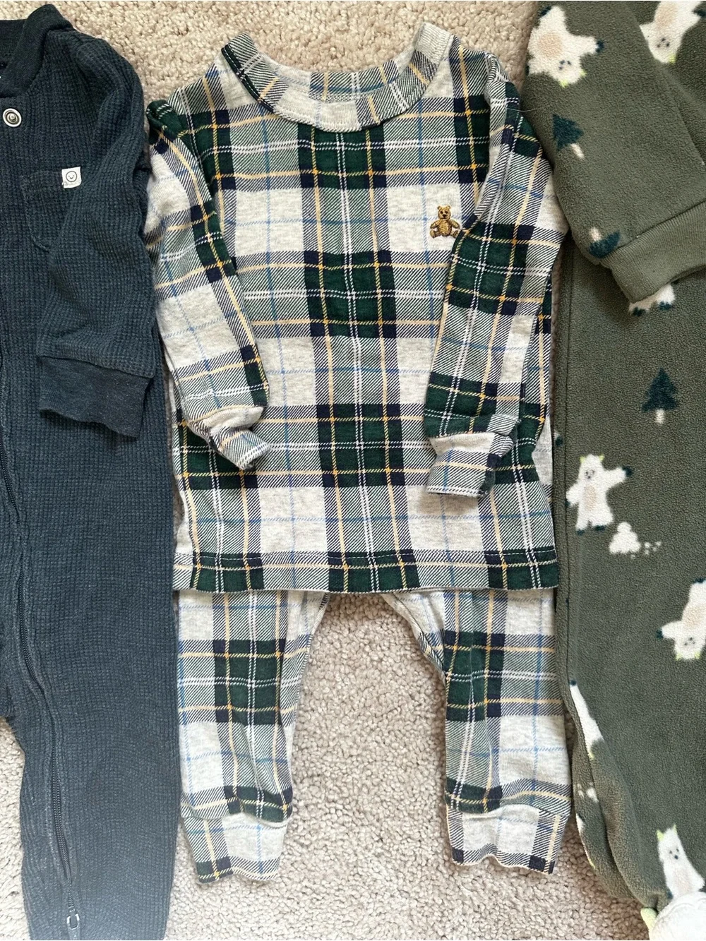 6 months Carter's & 6-12 month Gap pajama bundle